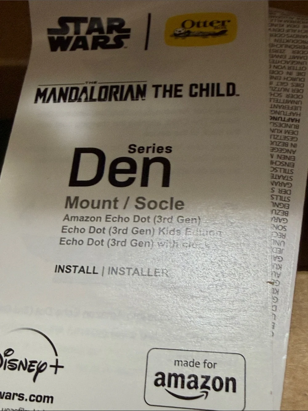 The Mandalorian: The Child Echo Dot Stand - Green